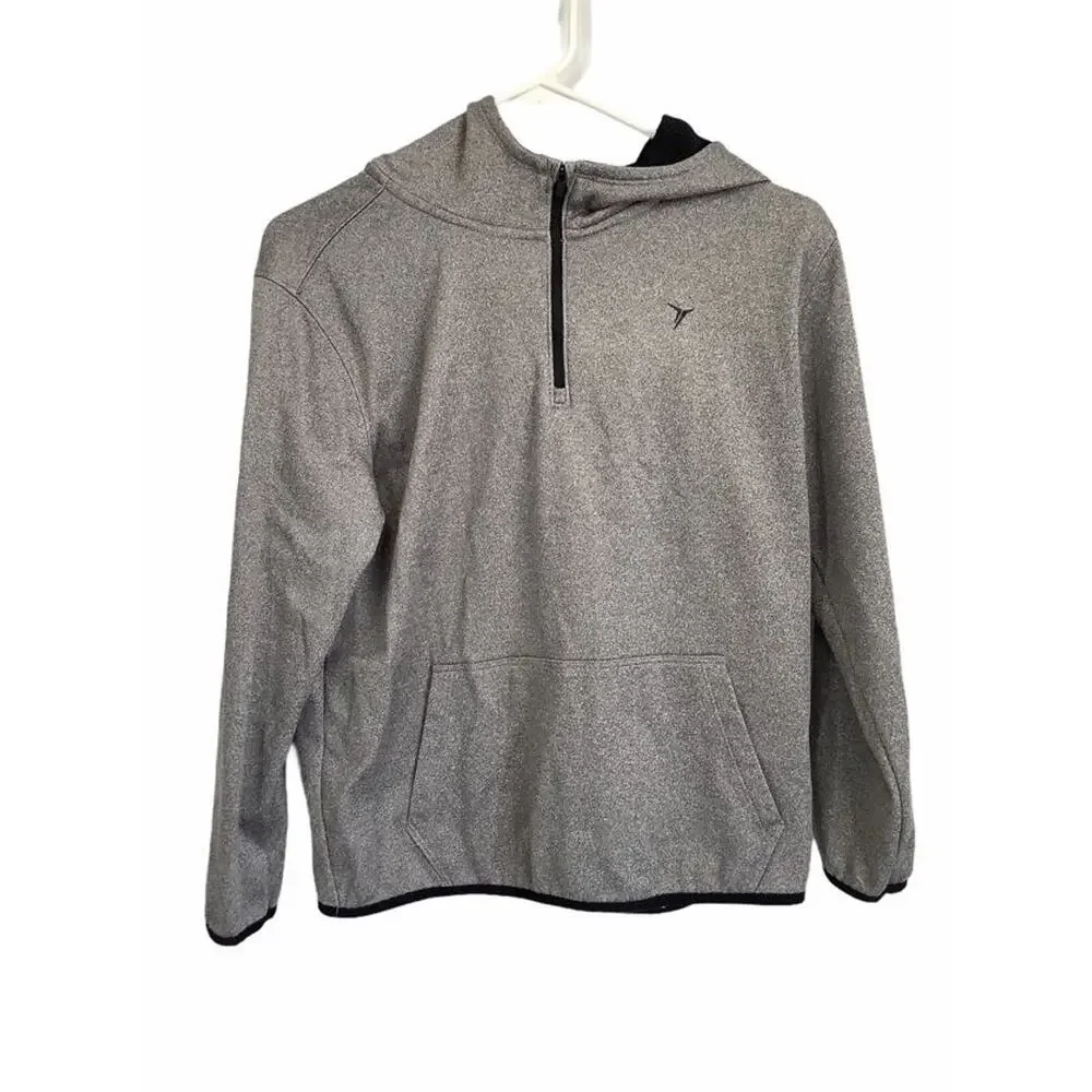 Old Navy Active Boy’s Go-Dry Quarter Zip Sweatshirt Kid’s Youth Size Large 10/12